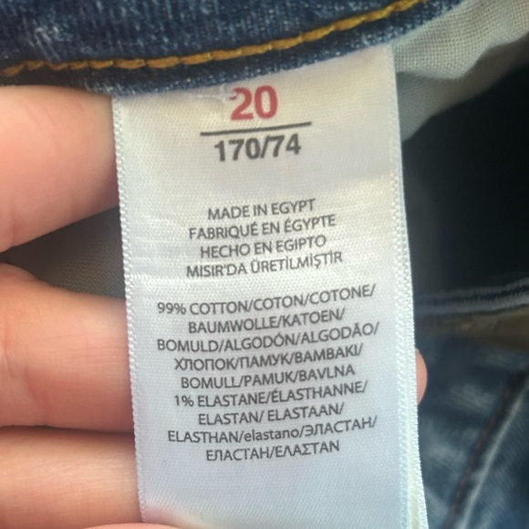 POLO RALPH LAUREN The Hampton Straight Leg Boys Blue Jeans Medium Wash Size 20 - Picture 12 of 15